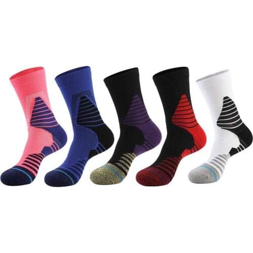 2017 Autumn Winter Men Warm Long Socks Football Socks Basketball Sports Anti Slip Socks