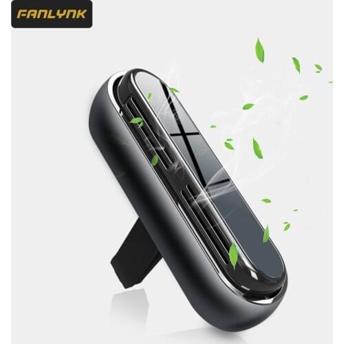 Fanlynk Car Interior Air Freshener Vent Clip Outlet Air Condition Diffuser Solid Flavoring Perfume Fragrance Auto Smell