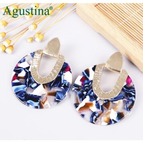 Agustina Punk Earrings Girls Dangle Earrings For Women Fashion Earrings Jewelry Bohemian Pendientes Cute Earring Minimalist Drop
