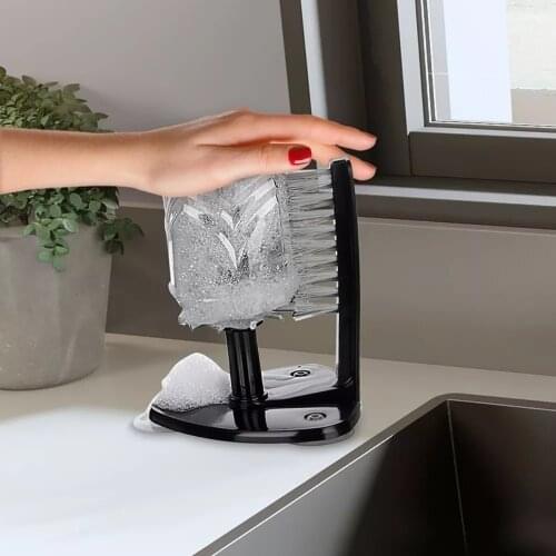 Cleaning Brush Glass Fast Cleaner Easy Comfortable Dishwasher Pratic Kitchen Tools Dishes Household Cleaning Tools