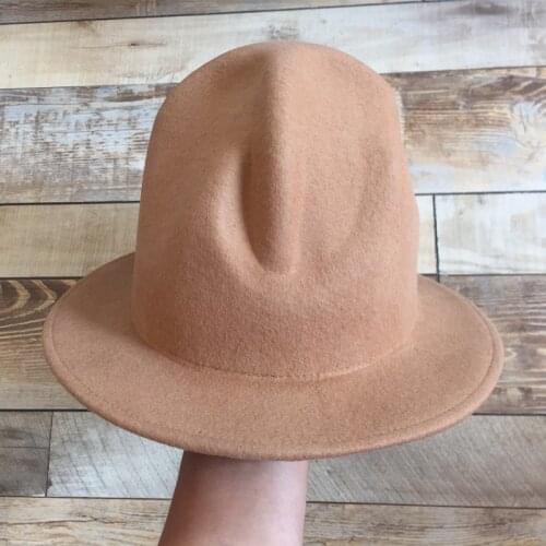 Wool Felt Tall Mountie Buffalo Hat Happy Pharrell Williams Rapper Westwood Mountain Hat