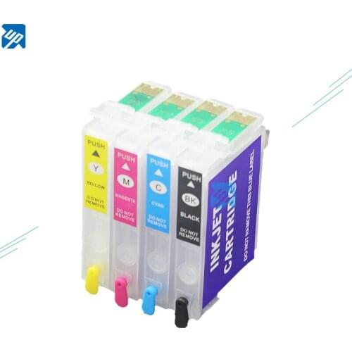 T1291 T1294 10sets empty Refillable ink cartridges for SX525WD SX620FW BX525WD BX305F BX525WD BX625 WF7015/7515/7525