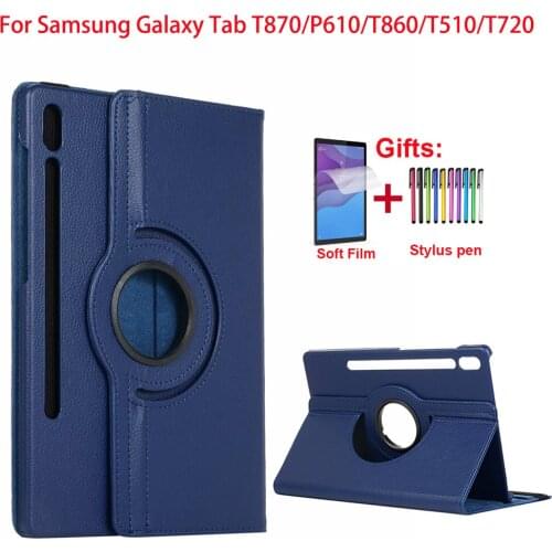 360 Degree Rotating Case For Samsung Galaxy Tab S7 11" SM-T870 Cover For Galaxy Tab S6 10.5 lite 10.4 inch P610 T860 T510 T720