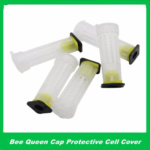 5 pcs Cup of Bee Breeding Queen Cage Protective Protection of Bees Larvae Cellular Cup Tool Beekeeping Supplies Beekeeping Equip