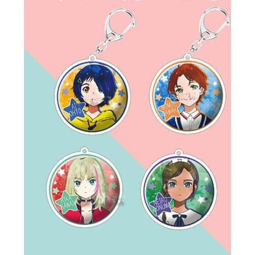 Ai Ohto Key Chain Wonder Egg Priority Keychain Rika Kawai Momoe Sawaki Neiru Aonuma Cosplay Key Chain Key Ring Anime Props Gifts