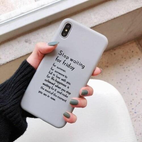 Sample Letters Case for iPhone 12 Mini 12 11 Pro X XS Max XR 8 7 6 6s Plus Soft Silicone Protective Cover Pink