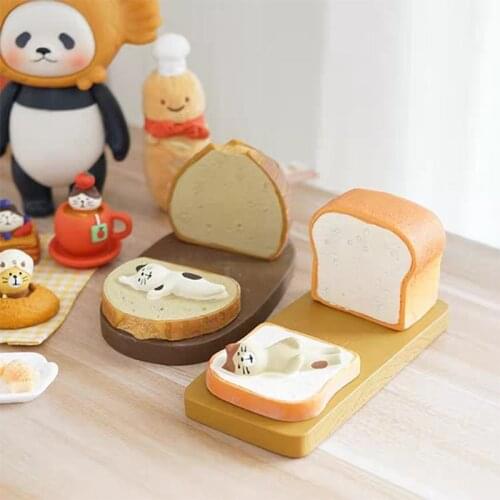 Lazy Desktop Toast Bread Cat Mobile Phone Stand Plastic Cute Holder Smartphone Universal Bracket For iPhone iPad Holiday Gifts