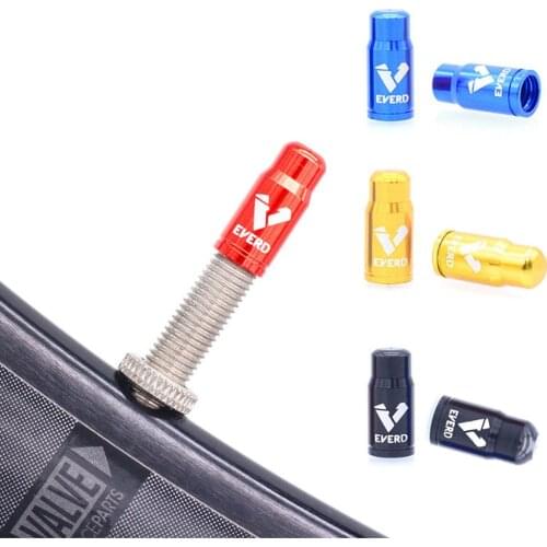 2pcs Aluminum Bike Valve Cap Ultralight Mountain Road Bicycle Tire Cap For Schrader Presta Tire Valve Protector MTB Accessories