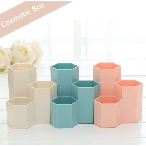 Makeup Cosmetic Storage Box Case Holder Brush Pen Organizer Display New