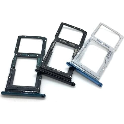 10PCS Sim Card Tray For Huawei Y9 Prime 2019 / P Smart Z SIM Card Tray Slot Holder Replacement Part