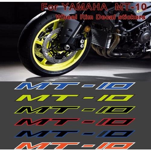 Motorcycle Sticker For YAMAHA MT-10 MT10 MT 10 Wheels Rims Decal Tank Body Shell Helmet 2015 2016 2017 2018 2019 2020