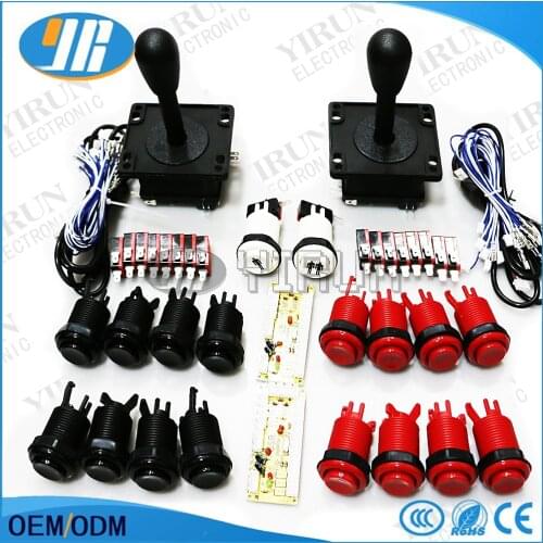 DIY Arcade game kit for USB Zero Delay USB Encoder Arcade Joystick Arcade Push Button USB Cable diy arcade game control kit