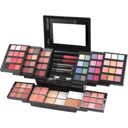 The New High Quality Professional Makeup Eyeshadow Makeup Face Makeup Palette Set Shimmer Matte Lip Gloss Blush