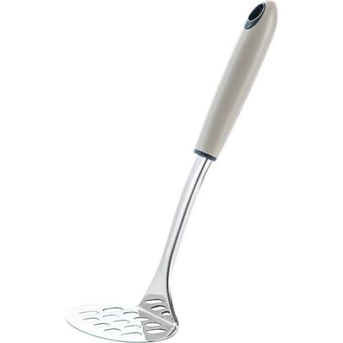Stainless Steel Potato Masher Plastic Handle Vegetable Masher Manual Masher Vegetable Fruit Press Maker Garlic Presser