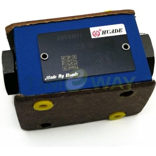 Cartridge Valve Hydraulic Valve Z2S6 50 Check Valve Relief Valve Z2S6 40