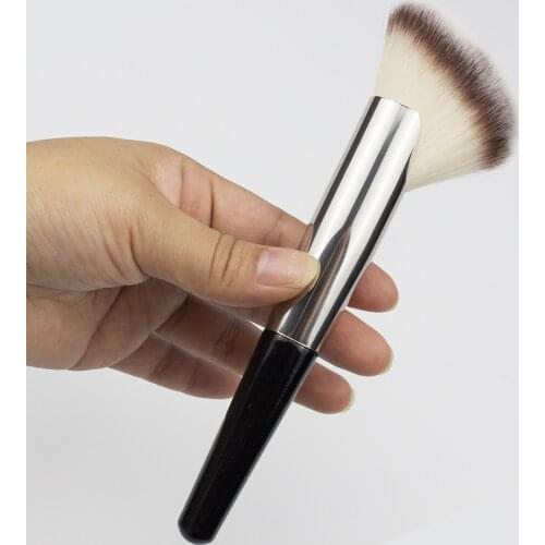 VVR Makeup Brush Blending Highlighter Contour Face Loose Powder Brush Rose Gold Cosmetic Beauty Tools Highlighter Brush