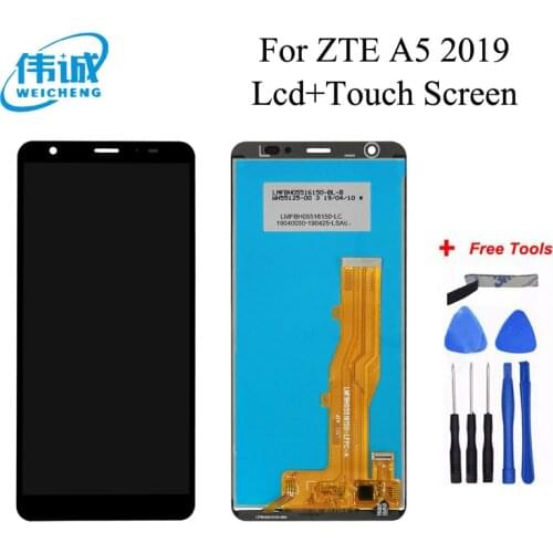 5.45''For ZTE Blade A5 2019 LCD Display+Touch Screen Digitizer Assembly For ZTE A5 2019 Mobile Phone Spare Parts+Tools