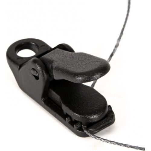 10Pcs Outdoor Camping Tent Buckles Tarpaulin Clips Reusable Ice Fishing Small Clips Winter Fishing Tackle Accessories