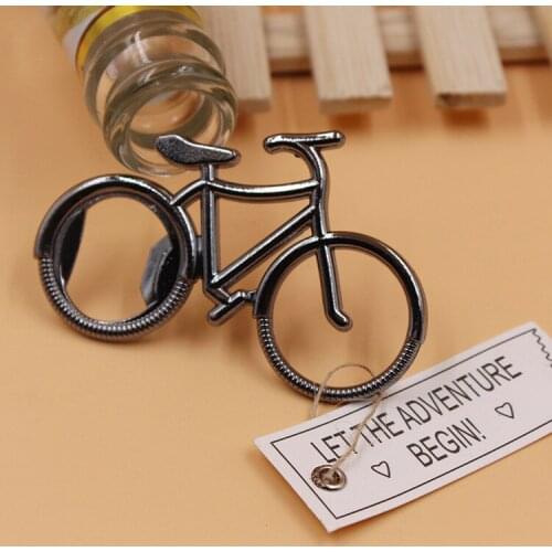 150pcs Cute Bike Bicycle Metal Beer Bottle Opener keychain key rings for bike lover biker Creative Gift for cycling lin2363
