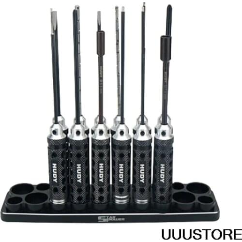 STP 20 Holes Hex Shank Screwdriver Bit Tool Holder Storage Case 14/18/22mm