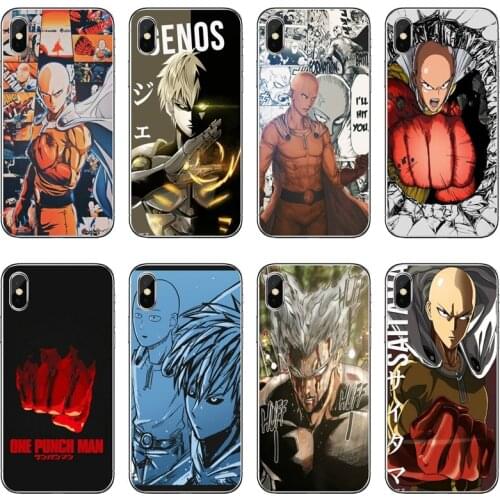 Cartoon Anime One Punch Man Accessories Phone Case For Huawei Honor 20 10i 9X 10 Lite 8S 8C 8X 7C 7X 7A 6C Pro 6 6A 6X 5C V10
