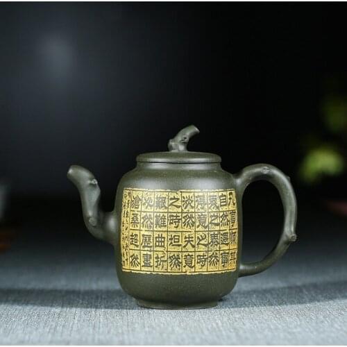 Yixing manual recommended undressed ore of chlorite boutique tea graceful craft undertakes the teapot