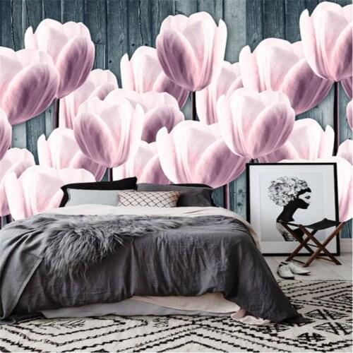 Flower Wall Mural Custom 3 d Modern Wallpaper Desktop Hd Wall Murals Family Wall Decor 3d Wallpaper for Bedroom Home Decor Ideas