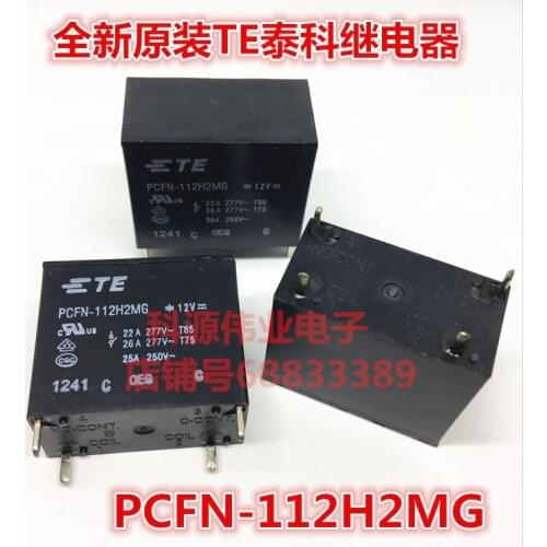 PCFN-112H2MG TE Relay 12VDC 4PIN 22A