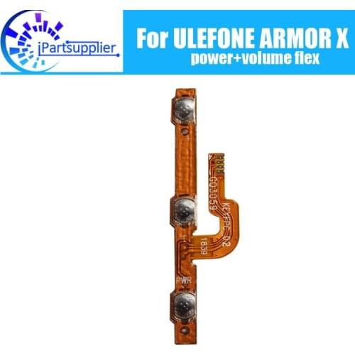 ULEFONE ARMOR X Side Button Flex Cable 100% Original Power + Volume button Flex Cable repair parts for Ulefone ARMOR X