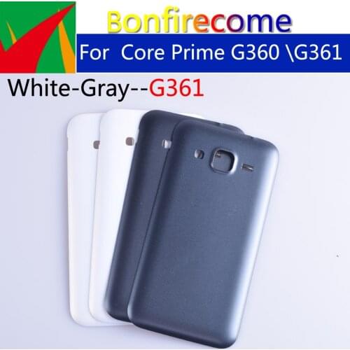 10Pcs\lot Battery Back Cover For Samsung Core Prime G360 G360H G3608 G361 G361H G361F Rear Housing Battery Door Case Chassis