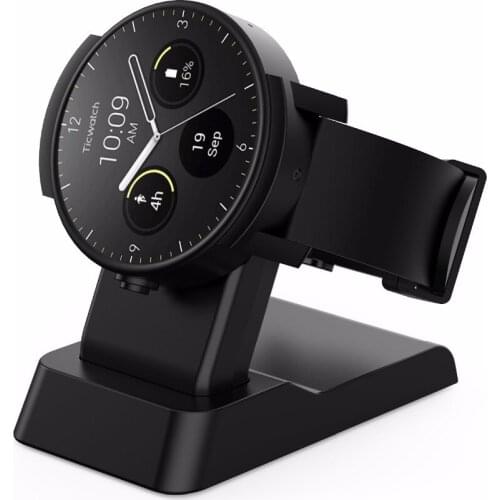 Charge Stand For Ticwatch Replacement Charger Stand Charging Cradle Dock Adapter Holder Compatible for Ticwatch E/Ticwatch S