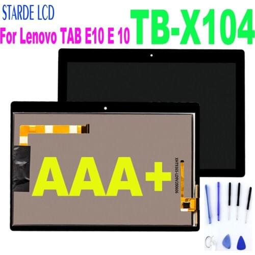 10.1" For Lenovo TAB E10 E 10 TB-X104F TB-X104N TB-X104L TB X104 Lcd Display Touch Screen Digitizer Assembly TB-X104 Replacemen