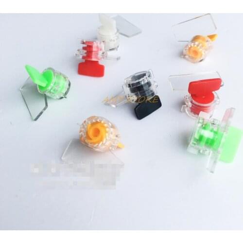 20pcs Easy to Use Water&Electric Meter Seal Lead Seal Anti-theft Without Wire Button Shape Black Red Orange Yellow Blue Green