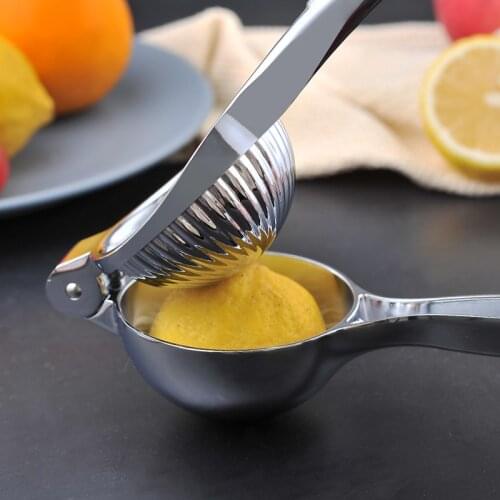 Household and Commercial Lemon Clip Juicer Orange Manual Juicer Metal Household Juicer Mini Fruit Fresh Squeezer