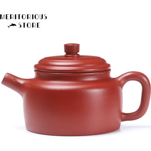 Purple Clay Teaware Yixing Teapot Tea Pot Filter Xishi Pot Beauties Handmade Customized Gifts Drinkware Set Drink Puer Zhu Mud