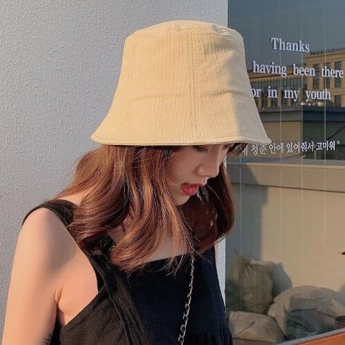Women 4 colors available vintage hat travel sun visor Sun protection sunscreen summer hat wild elegant solid bow bucket hats
