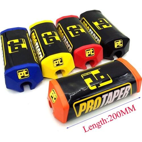Pro Taper 2.0 Square Handlebar Bar Pad Fat Bar Pad Chest Protector Cross Bar Fit 1-1/8 Handle Bar Motorcycle Dirt Bike Pit Bike