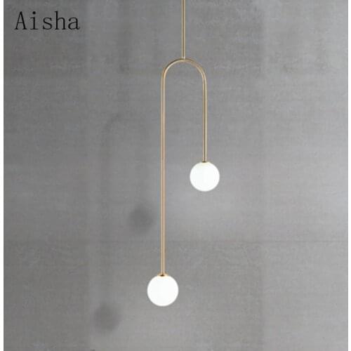 NEW Nordic Minimalist Pendant Lights Indoor LED Lighting Light Fixtures Bar Hanging Lamp Clothing Shop Personality Pendant Lamp