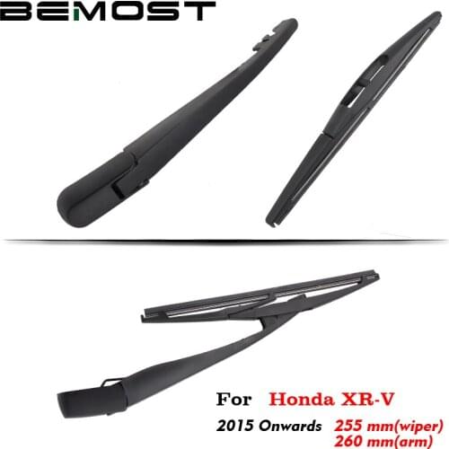 BEMOST Auto Car Rear Windscreen Wiper Blade Arm Soft Natural Rubber For Honda XR-V 255mm Hatchback Year From 2015 2016 2017 2018