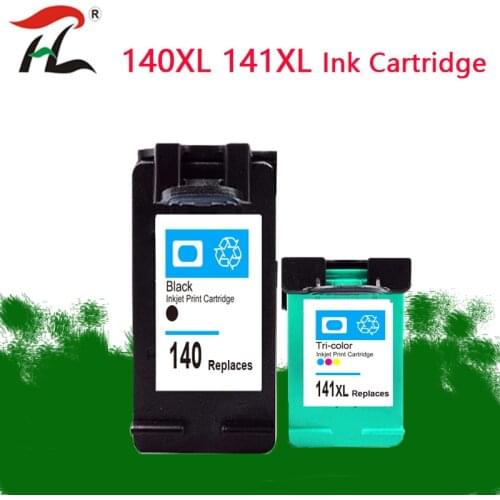 Compatible 140 141 XL Ink Cartridge Replacement For HP 140 141 Photosmart C4283 C4583 C4483 C5283 D5363 D4263 Printer
