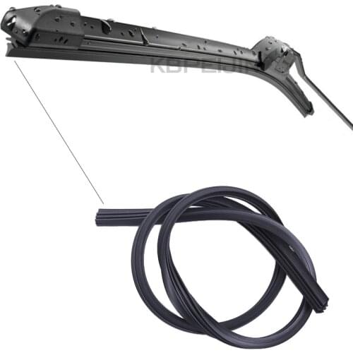 2Pcs Windscreen Wipers Rubber Blade Refills Car Replacement Insert 14" to 32" For Various Auto Windshield Vehicle Accessories