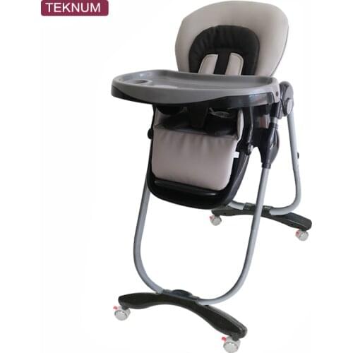 Teknum baby dining chair multifunctional portable child Kids baby adjustable seat infants eating chair feeding table with wheels