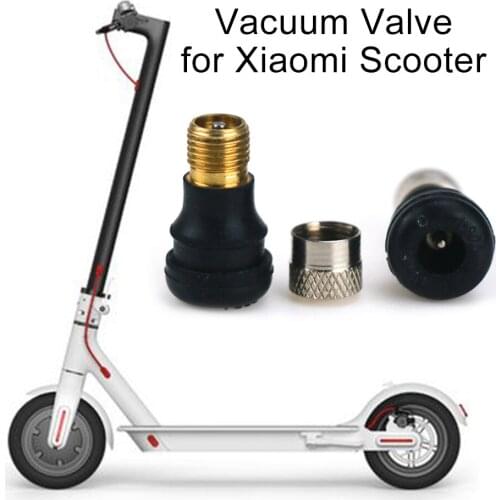 2PCS Electric Scooter Vacuum Valve Front And Rear Wheel Gas Valve Or Xiaomi M365/ Pro Electric Scooter Accessories Dropship