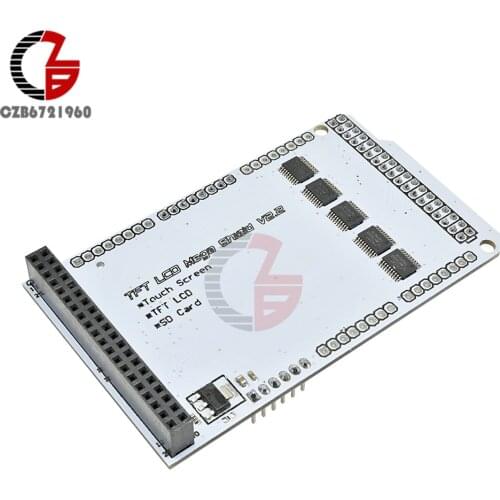 TFT LCD MEGA Shield V2.2 3.2" Inch Touch LCD Screen Expansion Board IC Pressure for Arduino Compatible with MEGA 2560