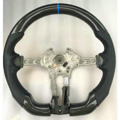 100% Real Carbon Fiber Car Steering Wheel For BMW M5 550D No Center trim Or Button