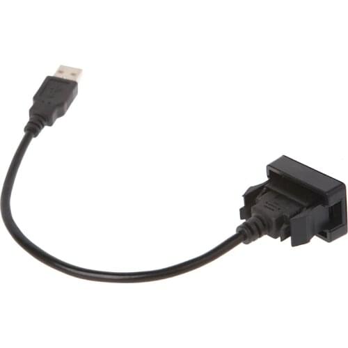 2021 New AUX USB Port Cable 12-24V Cord Wire USB Charging Adapter for toyota Vios/Corolla