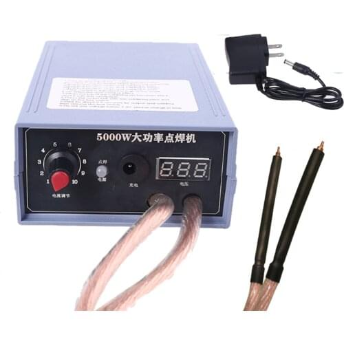 5000W Spot-welding Machine Portable Household DIY Battery Welding Machine Current Adjustable Utility Automatic Welding Machine