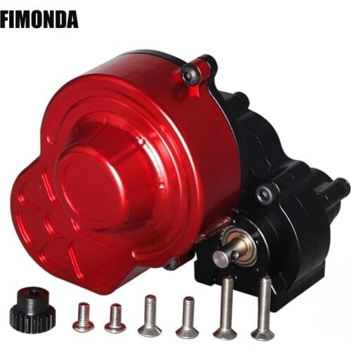 RC Metal Reverse Transmission Gearbox for 1/10 RC Crawler Car Axial SCX10 90027 SCX10 II 90046 WRAITH Upgrade Parts