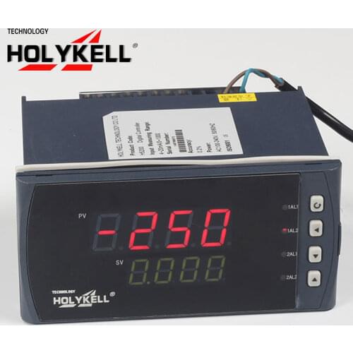 Holykell factory Price PT100 Dual Display Digital Temperature And Pressure Controller