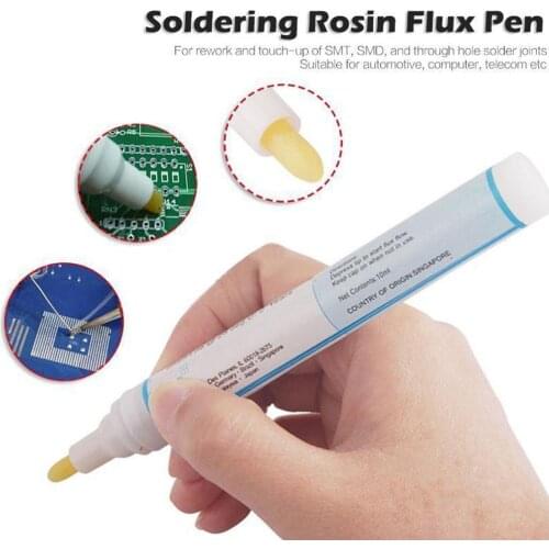 10ML Soldering Rosin Flux Pen Low Non-clean DIY Solder Power C9A4
